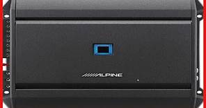 Alpine S-A32F S Series 4 Channel Digital Amplifier 80 Watts RMS x 4, 2 Ohms
