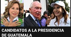 Todo listo para las elecciones presidenciales en Guatemala: estos son los candidatos en contienda