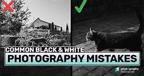 5 Common Black and White Photography Mistakes + How to Avoid Them