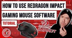 How to Use Redragon Impact Gaming Mouse Software