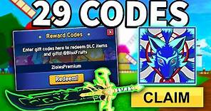 ALL CODES in Blox fruits ROBLOX Blox Fruits CODES