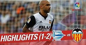 Resumen de Deportivo Alavés vs Valencia CF (1-2)