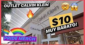 Conociendo el OUTLET de CALVIN KLEIN ¡Colección pride!