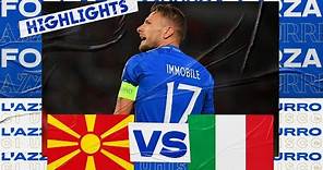 Highlights: Macedonia del Nord-Italia 1-1 | Qualificazioni EURO 2024