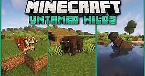 Untamed Wilds | Minecraft Mod Showcase - Lots of New Mobs & Animals!