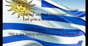 Uruguayan National Anthem - "Orientales, La Patria O La Tumba!" (ES/EN)