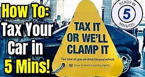 How To Tax Your Vehicle (Road Tax) 🚗📄