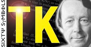 Don't Write in Yellow (Tom Kibble) - Sixty Symbols