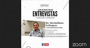 Entrevista con el Dr. Maximiliano Velazquez