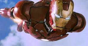 Iron Man vs F-22 Raptor - Dogfight Scene - Iron Man (2008) Movie CLIP HD