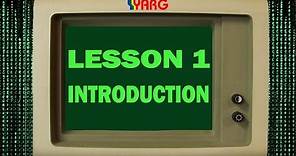 MS-DOS 6.22 Tutorial - Lesson 1 - INTRODUCTION