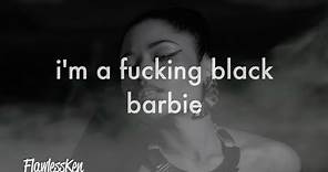 Nicki Minaj - Black Barbies (Lyrics Video)