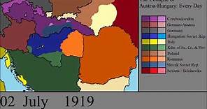 The Collapse of Austria-Hungary: Every Day