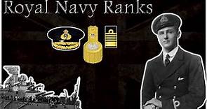 The Royal Navy in World War One | Rank Structure