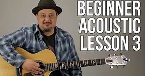 Beginner Acoustic Guitar Lesson 3 - The G Major Chord