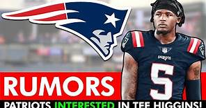 Patriots INTERESTED In Trading For Tee Higgins? New England Patriots Rumors