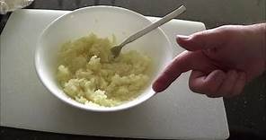 How To Make Microwaved Mashed Potatoes From Scratch