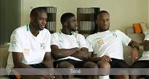 Ivory Coast interwiew - Yaya Touré, Kolo Touré, Drogba, Gervinho and Kalou