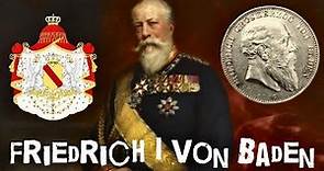 Friedrich I von Baden. 5 mark, 1902 German Empire. Baden