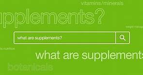 What are supplements? | Herbalife Nutrition