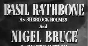 1944 08 Of 14 B 073 Sherlock Holmes The Scarlet Claw, Basil Rathbone, Nigel Bruce