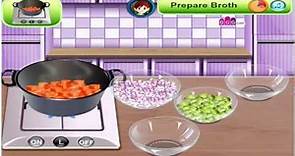 Cooking Games For Kids - Sara Cooking Class CHICKEN SOUP - Cooking Games for girls