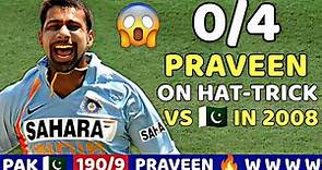 Thrilling Bowling 🔥 by PRAVEEN KUMAR VS PAKISTAN |IND VS PAK 2ND ODI 2008 | BY PRVEEN KUMAR W W W 🔥😱