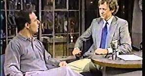 JEFF ALTMAN on David Letterman 1980's late night