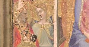 Bernardo Daddi – Madonna and Child Enthroned With Saints