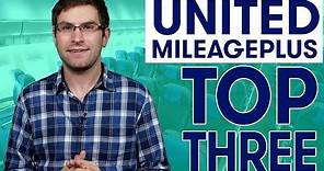 Top Three Ways to Redeem Your United MileagePlus Miles | To The Point | Ep 20