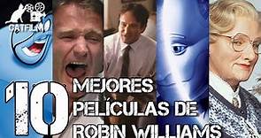 LAS 10 MEJORES PELICULAS DE ROBIN WILLIAMS | TOP 10