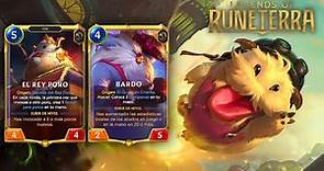 Bardo / El Rey Poro (mazo de poros) Legends of Runeterra