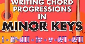 How to write Chords and Songs in Minor [Songwriting Basics / Music Theory]