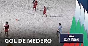 Gol de Lucas Medero - Argentina 3-4 Irán - Copa del Mundo de Fútbol Playa Dubái 2024