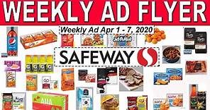 Safeway Sneak Peek Flyer | Safeway Weekly Grocery Ad | Safeway Apr 01 to Apr 07,2020 Weekly Ad