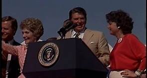 President Reagan's Campaign Trip to California on September 3, 1984