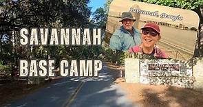 Savannah, Georgia Base Camp - Skidaway Island State Park Campground Review