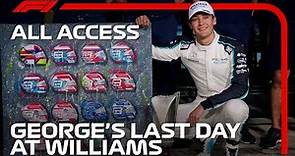 George Russell's Last Day At Williams | All Access