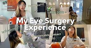 My ICL Eye Surgery at Shinagawa (Part 1) | Cess Bornolla