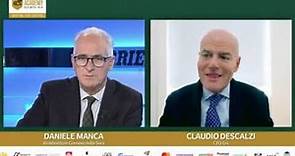 Claudio Descalzi (Eni), Daniele Manca (Corriere della Sera)