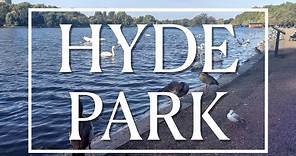 Hyde Park,el parque más grande de Londres