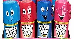 Push Pop Individually Wrapped Bulk Lollipop Variety Summer Party Pack - 24 Count Lollipop Suckers in Assorted Fruity Flavors - Fun Summer Candy for Pool Parties, 4th of July Events, And Birthdays