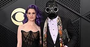 Kelly Osbourne and Slipknot's Sid Wilson Make Red Carpet Debut at 2024 Grammys