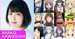 Ayako Kawasumi [川澄 綾子] Top Same Voice Characters Roles