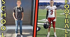 FIRST DAY of HIGH SCHOOL and FIRST HIGH SCHOOL FOOTBALL GAME! 🏫 🏈