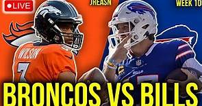 DENVER BRONCOS VS BUFFALO BILLS LIVE STREAM 2023 NFL WEEK 10 REACTION MONDAY NIGHT FOOTBALL SCORES