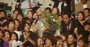 Hayao Miyazaki Surprises everyone on Joe Hisaishi's Studio Ghibli Concert