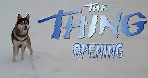The Thing opening scene 1982 (HD)