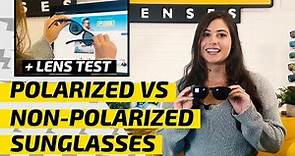 Polarized vs. Non-Polarized Sunglasses & Easy Polarized Lenses Test