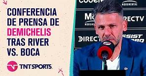 EN VIVO: Martín Demichelis habla en conferencia de prensa tras el Superclásico River vs. Boca